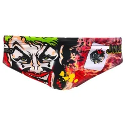 Joker On Fire Swimming Brief Red 2XL Men