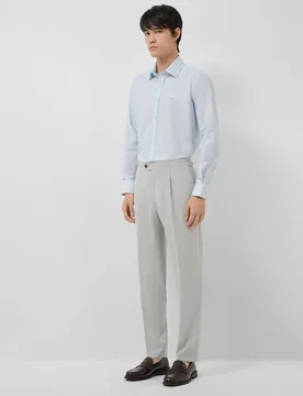 Pantalón de hombre regular fit con hebillas - Roberto Verino - FashionsVida