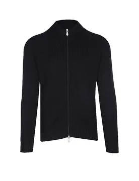 Strickjacke dunkelblau 48 herren - Gran Sasso - FashionsVida