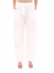 Pantalone wide leg BIANCO 42