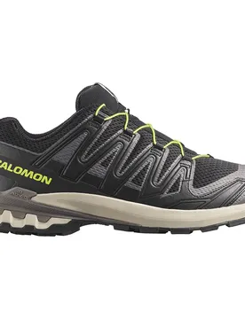 Scarpe Da Trail Running Xa Pro 3d V9 Black / Dark Gull Gray / Acid Lime EU 41 1/3