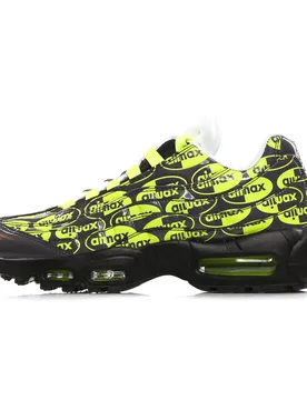Scarpa Bassa Uomo Air Max 95 Prm Black/volt/ash/white - Nike - FashionsVida