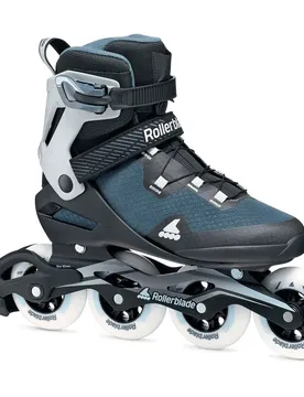 Patins En Ligne Macroblade 90 Black / Steel Blue EU 42
