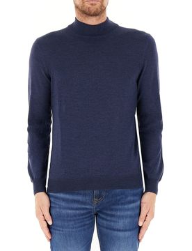 Lupetto in lana BLU SCURO 52