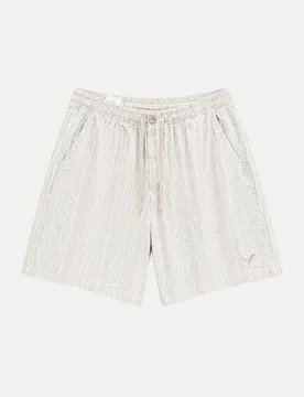 Shorts Udo Streifenberg Grau M - Kleinigkeit - FashionsVida