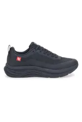 Sneakers da uomo nero stringate YH25253 42