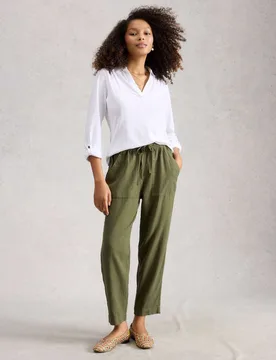 Jersey Textured Shirt White female - White stuff - FashionsVida