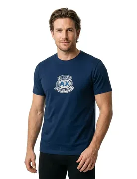 Exchange T-shirt à Manches Courtes Xm002776_af10356 Dress Blues XS