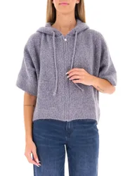 Dixie Maglione con zip GRIGIO S