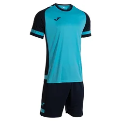 Ensemble à Manches Courtes Lider Fluor Turquoise L