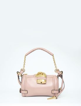 Small Paddington Chain Bag in Grained Leather
