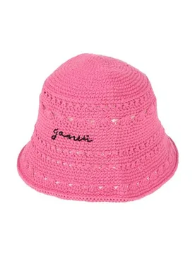 Mützen & Hüte Damen Fuchsia M/L,XS/S Damen - Ganni - FashionsVida