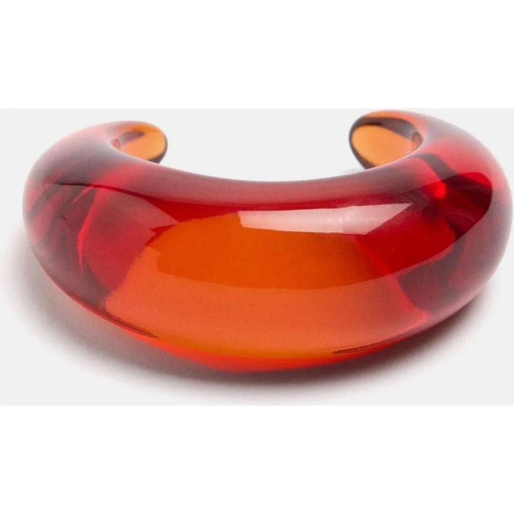 Pulsera rígida abierta en liso - Parfois - FashionsVida