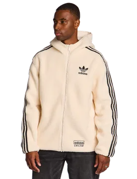 Chile 62 Chile Men Hoodies - White - Size XS - Sherpa - White - Size: Extra Small - Adidas - FashionsVida