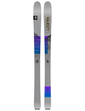 Skis de randonnée - Superwolf 2026 - Taille 184 cm - Blanc - Majesty - FashionsVida