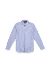 Camicia Azzurra a righe Us golf CA2605 L