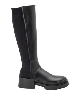 Stivaletti Maxi Zip bimateriale