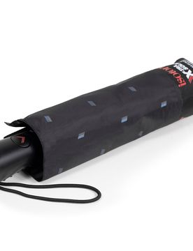 Parapluie X-TRA SOLIDE Noir Cravate fantaisie, ultra déperlant, ouverture automatique. cravate fantaisie ST adulte