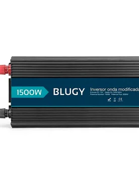 Modified Wave Inverter 12v 1500w Black 316 x 150 x 55 mm unisex - Blugy - FashionsVida