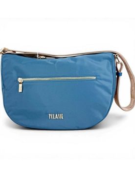 Borsa a tracolla Breeze Nylon Donna Blu Pacifico in Tessuto