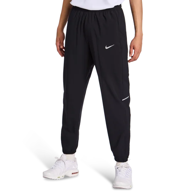 Miler Men Pants - Black - Size XL - Poly Woven - Black - Size: Extra Large - Nike - FashionsVida