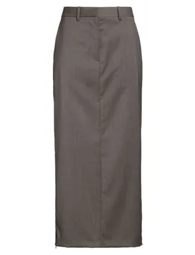 Midi-Rock Damen Maulwurfsgrau 32,34 Damen - Helmut lang - FashionsVida