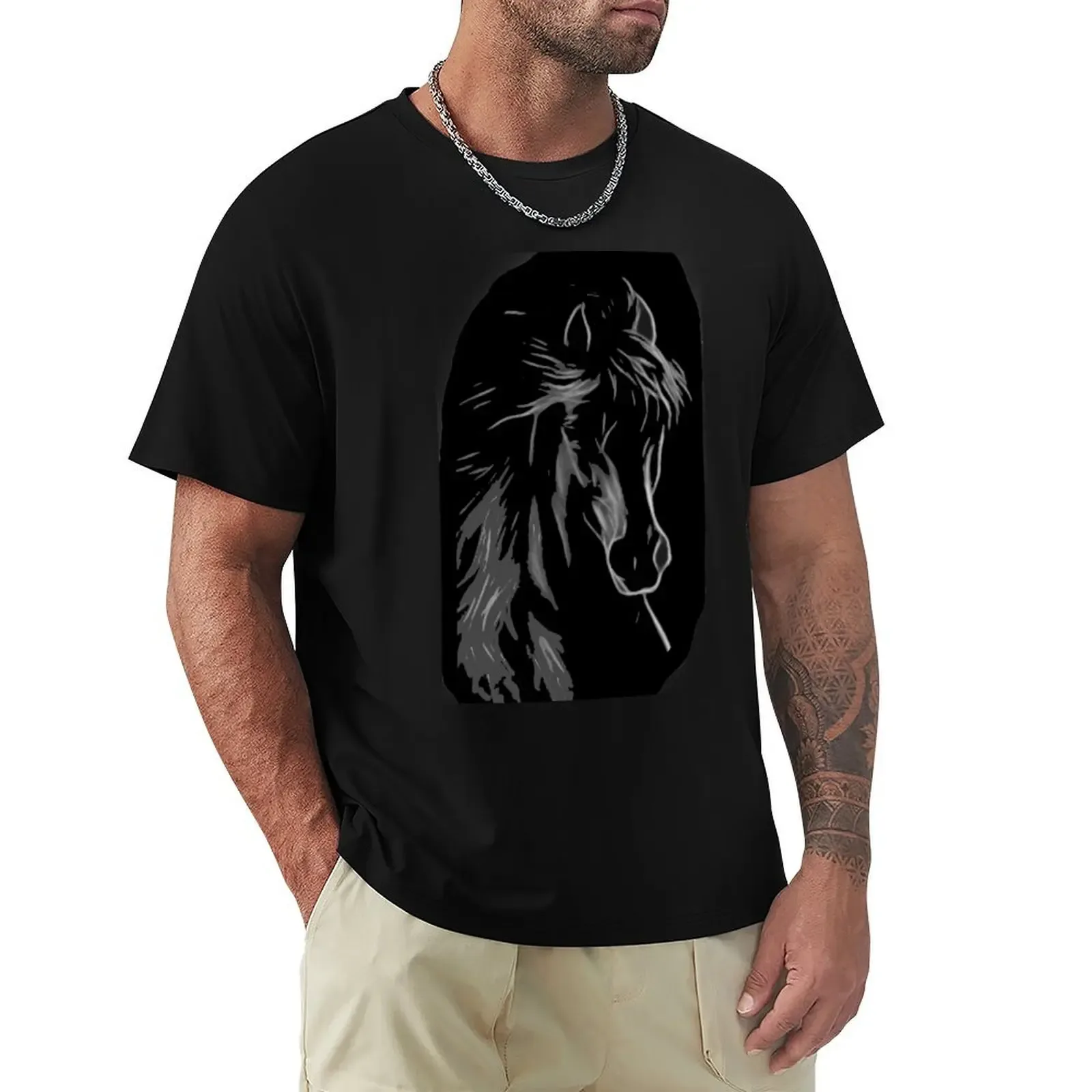 ECLIPSE BLACK STALLION T-Shirt Mechanic Work Tee Shirt - Aliexpress - FashionsVida