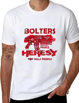Bolters Heresy T-Shirt man t shirt graphic funny t shirts dark humor T-Shirt - Aliexpress - FashionsVida
