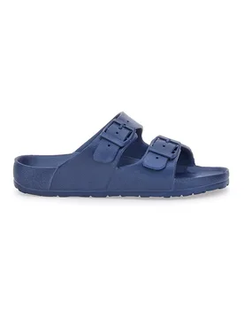 Ciabatte Blu Con Doppia Fibbia 726 41 - 2T2L - FashionsVida