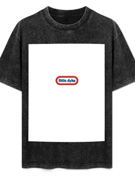 Little Dyke T-Shirt Simple Line Art Print Tee - Aliexpress - FashionsVida