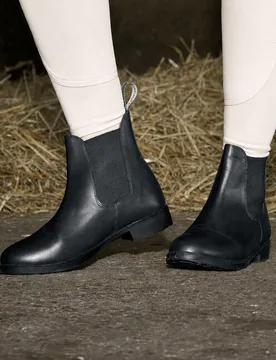 Pavia Unisex Leather Jodhpur Boots - - Size: 9 - Brogini - FashionsVida