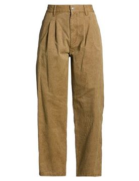 Pantalones Mujer Caqui 40,42 Mujer