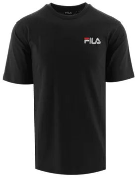 Mens Black Francis Graphic T-Shirt - Male - Black - Small - Fila - FashionsVida