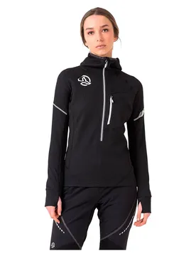 Sweat à Capuche Rapid Black / Pearl Grey S