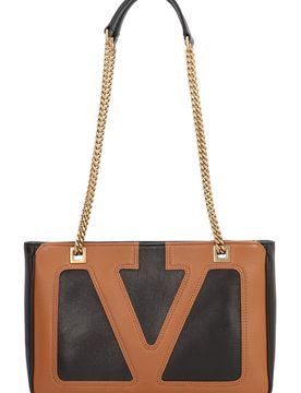 VALENTINO Viva Superstar Piccola Smooth Leather Tote Bag