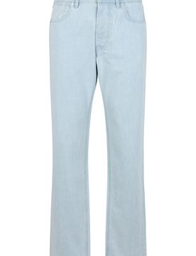 Straight Leg Denim Pants