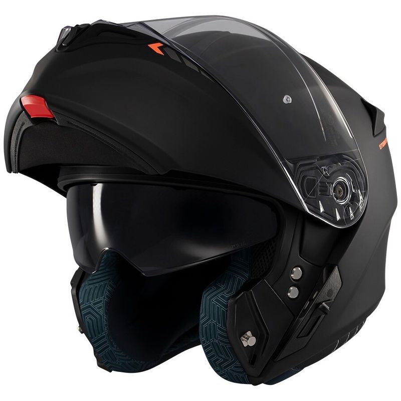 Casco Moto Modulare ff938sv Storm S Sv Solid A1 Nero O taglia XS