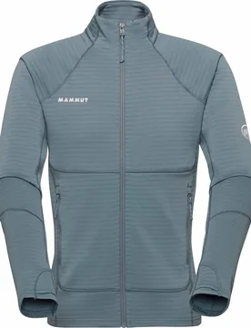 Atmungsaktives Stretch-Fleece Polartec® Taiss ML Jacket Men Strata für Herren Größe XL Grau - Mammut - FashionsVida