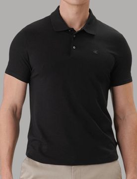 Polo Slim Stretch Cotone Ricamato Elegante