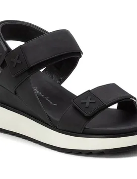 Sandalias con cuña de mujer con cierre de hebilla - XTI - FashionsVida