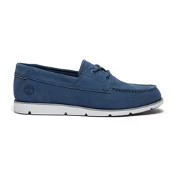 Mocassini Da Barca Grafton Bay Dark Blue Suede EU 45