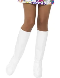 Weiße Stiefelstulpen für Damen - female