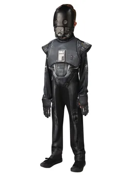K-2SO Droide Star Wars Deluxe Teenkostüm Lizenzware schwarz - RUBIES ALL - FashionsVida