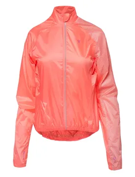 Giacca Papa Waterproof Lds Fluo Peach