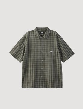 XLARGE Embroidered Plaid S/s Shirt
