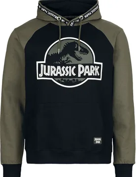 Kapuzenpullover - M bis XXL - für Männer - Größe XL - multicolor - Lizenzierter Fanartikel - Männer - male - Jurassic Park - FashionsVida
