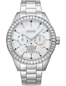 Montre Nolita Multi Glitz 40 Mm Silver Grey / Mother Of Pearl / Antique White / Mineral One Size