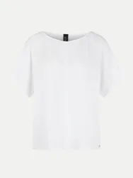 Cain Bluse mit Rundhals Weiß 36