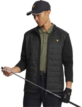 Lyle Hybridjacke Baffle Quilted, schwarz s - Scott - FashionsVida