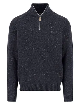 Pull à Demi-zip 1510346 Navy M